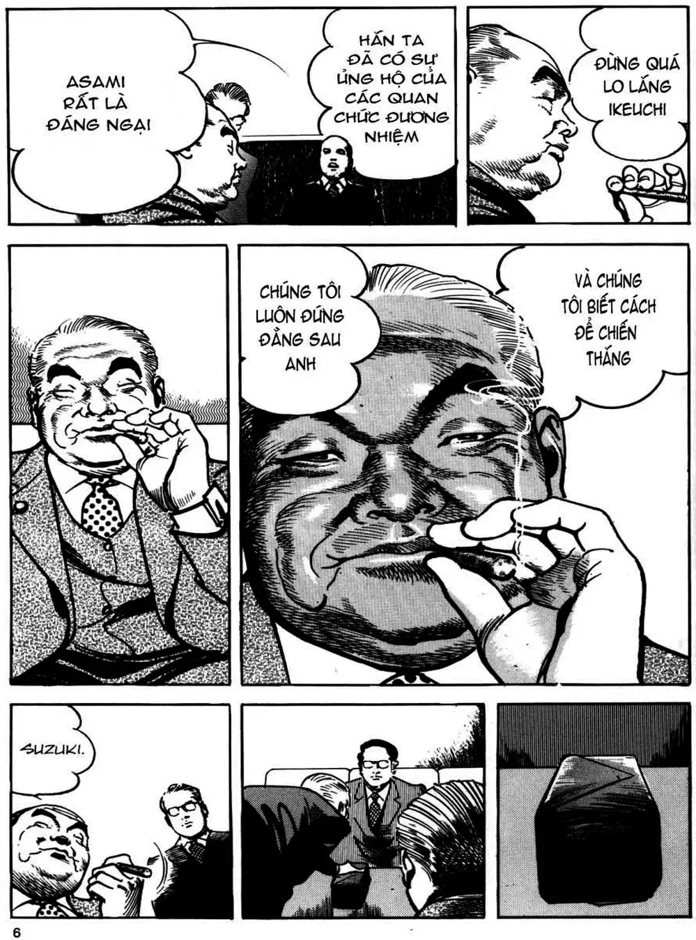 Truyện Tranh Thánh Vực Sumo - Sanctuary trang 6