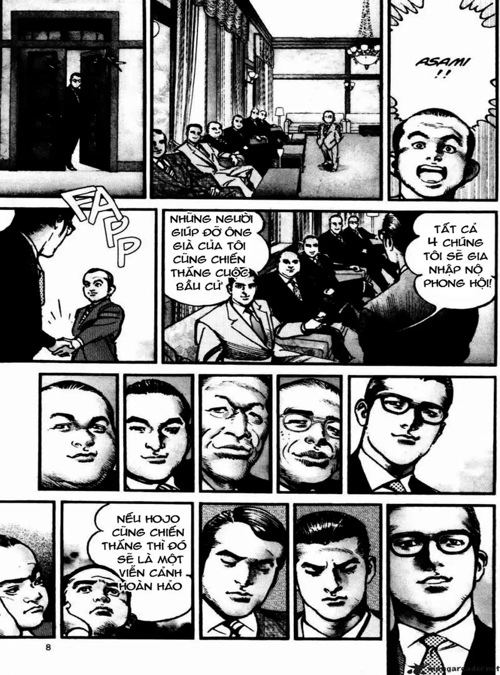 Truyện Tranh Thánh Vực Sumo - Sanctuary trang 6