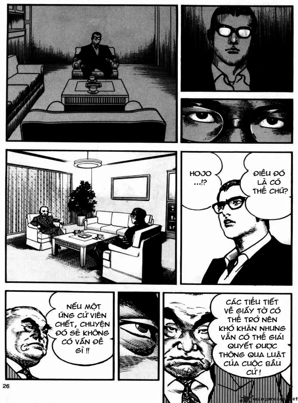 Truyện Tranh Thánh Vực Sumo - Sanctuary trang 6