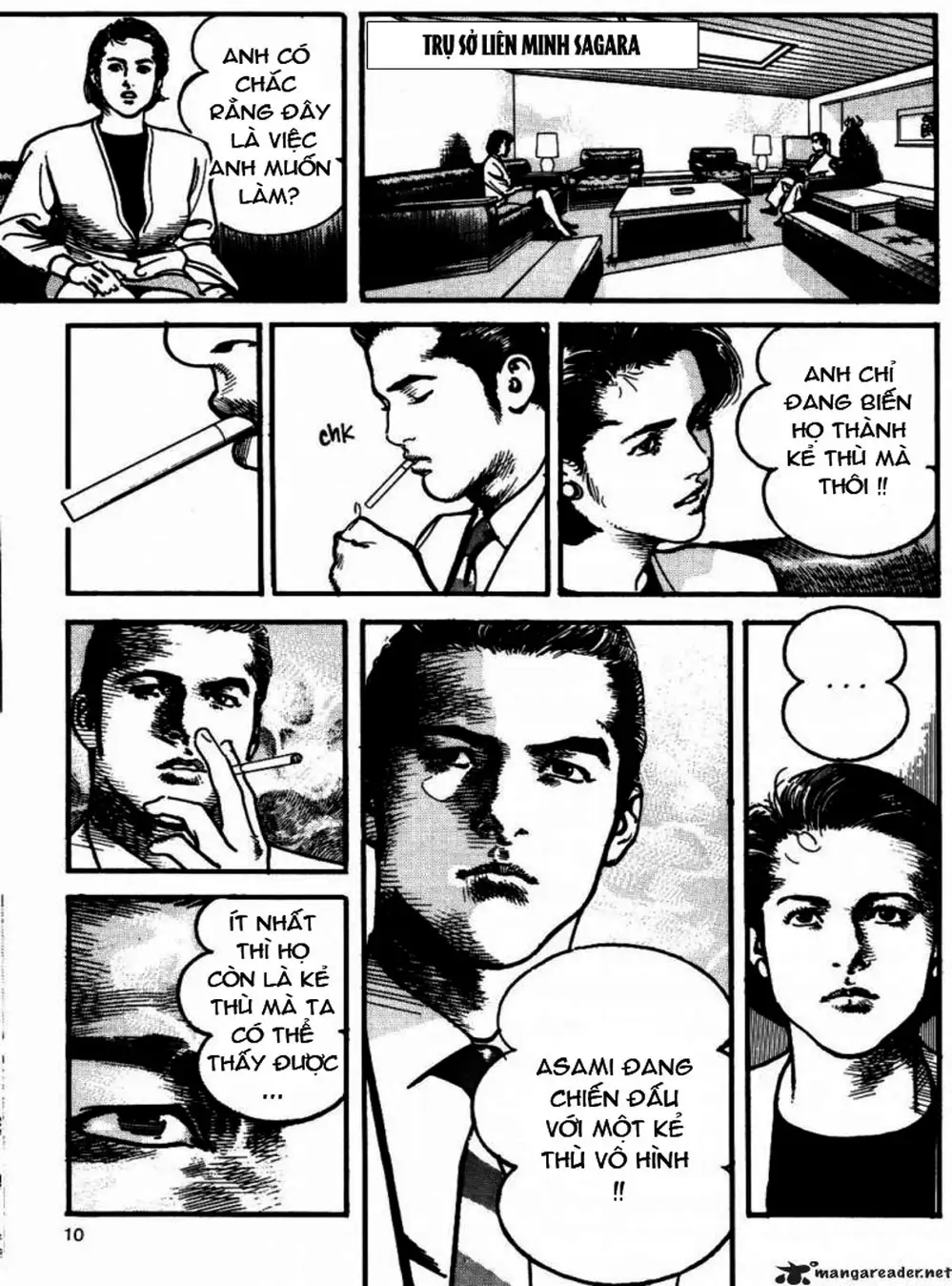 Truyện Tranh Thánh Vực Sumo - Sanctuary trang 6