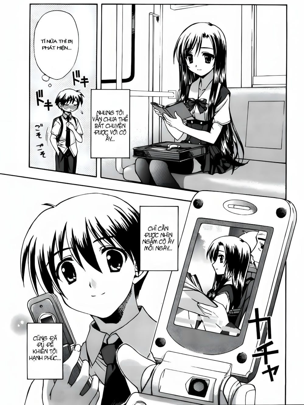 Truyện Tranh Học Đường - School Days trang 6