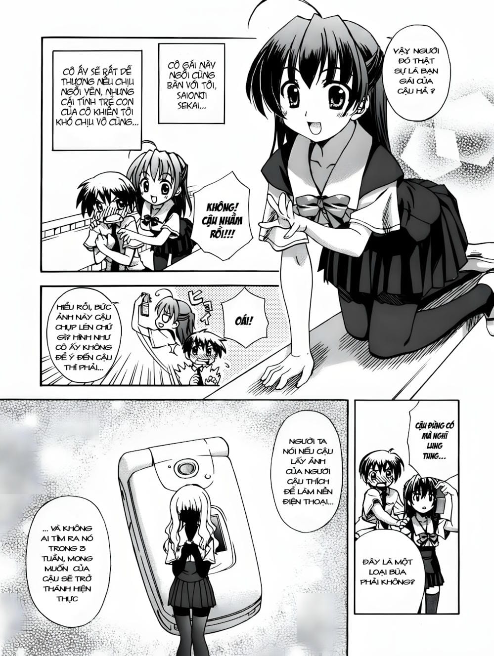 Truyện Tranh Học Đường - School Days trang 6