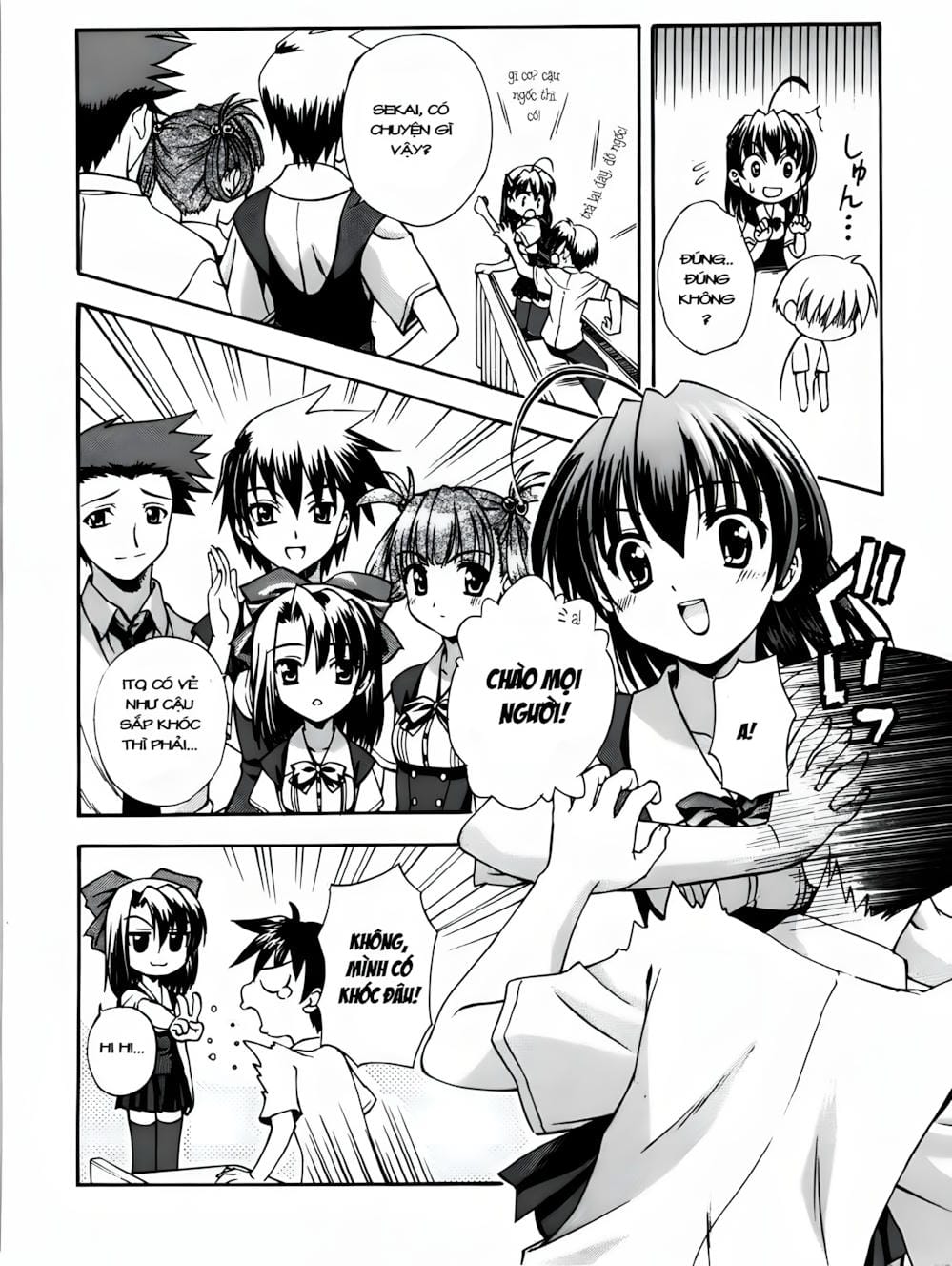 Truyện Tranh Học Đường - School Days trang 6