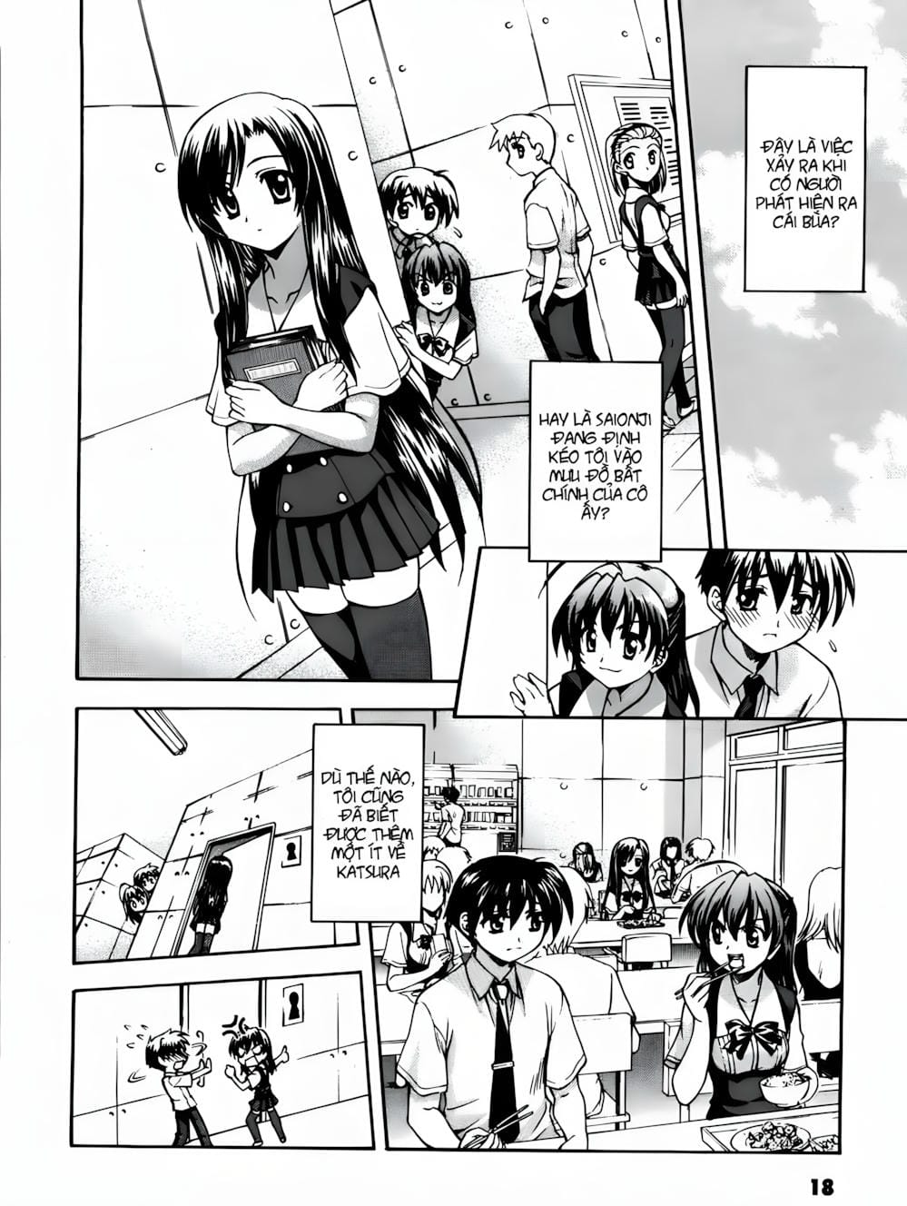 Truyện Tranh Học Đường - School Days trang 6