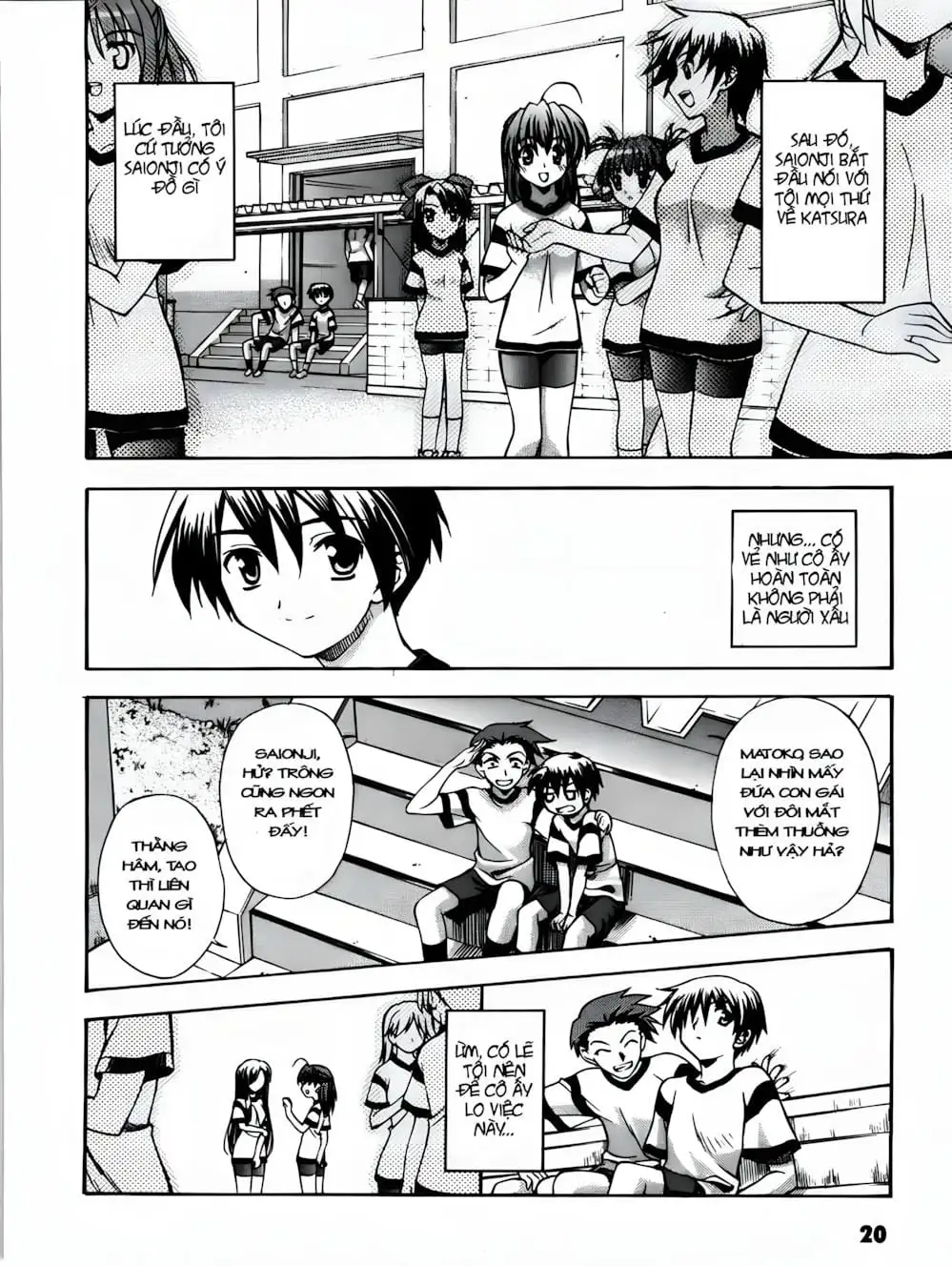 Truyện Tranh Học Đường - School Days trang 6