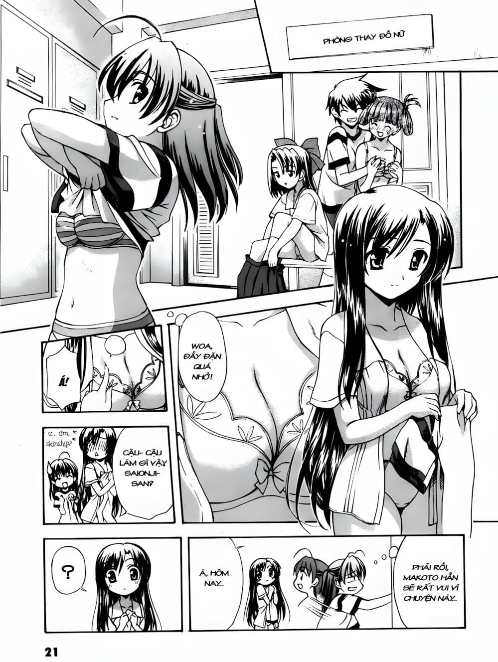 Truyện Tranh Học Đường - School Days trang 6