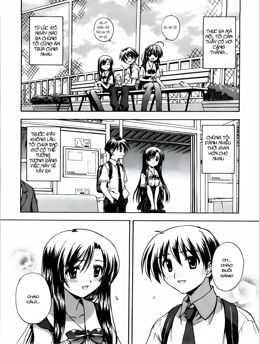 Truyện Tranh Học Đường - School Days trang 6