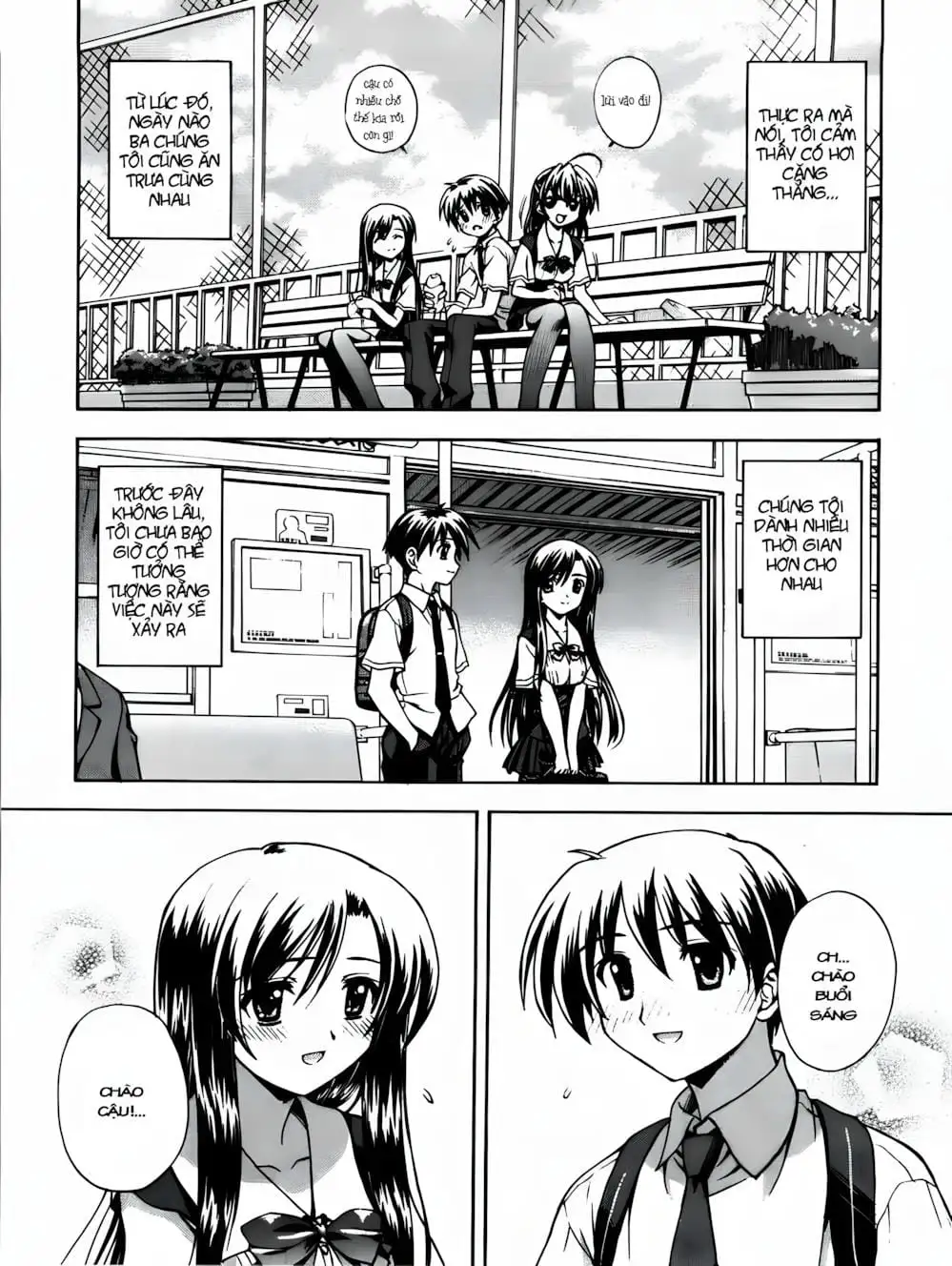 Truyện Tranh Học Đường - School Days trang 6