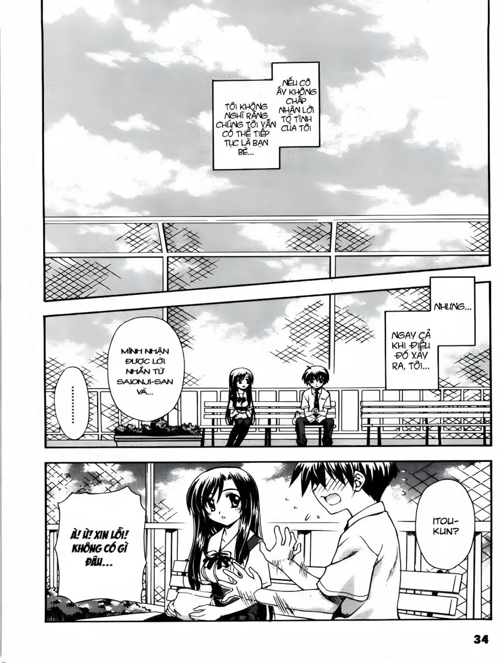 Truyện Tranh Học Đường - School Days trang 6