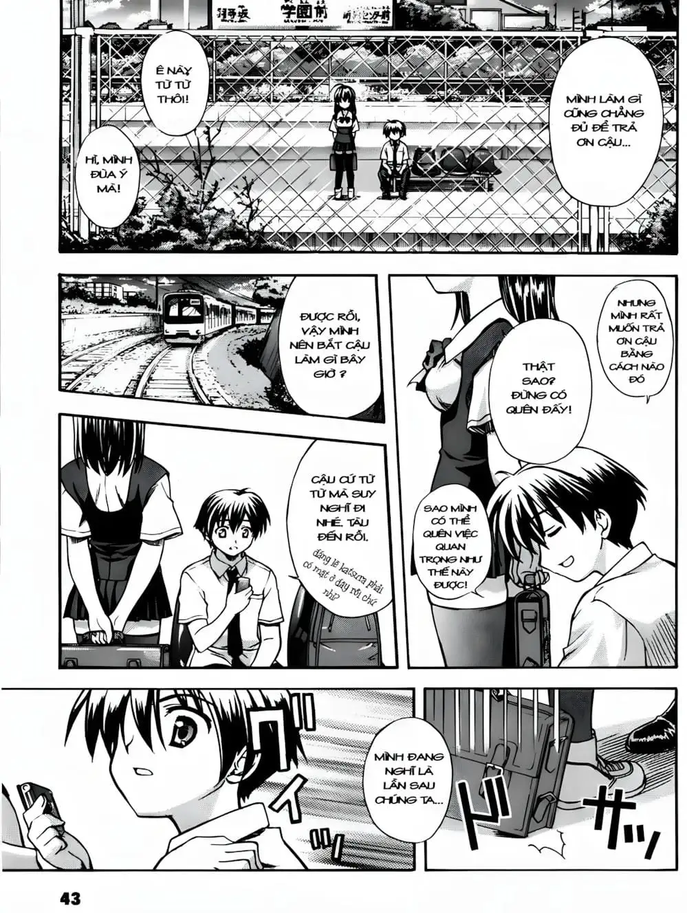 Truyện Tranh Học Đường - School Days trang 6