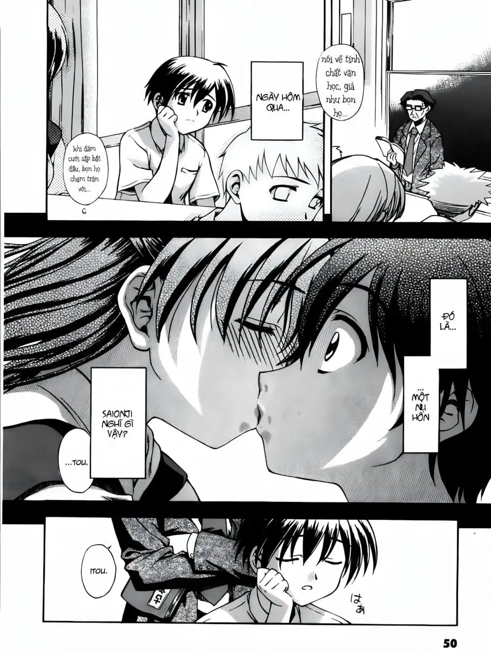 Truyện Tranh Học Đường - School Days trang 6
