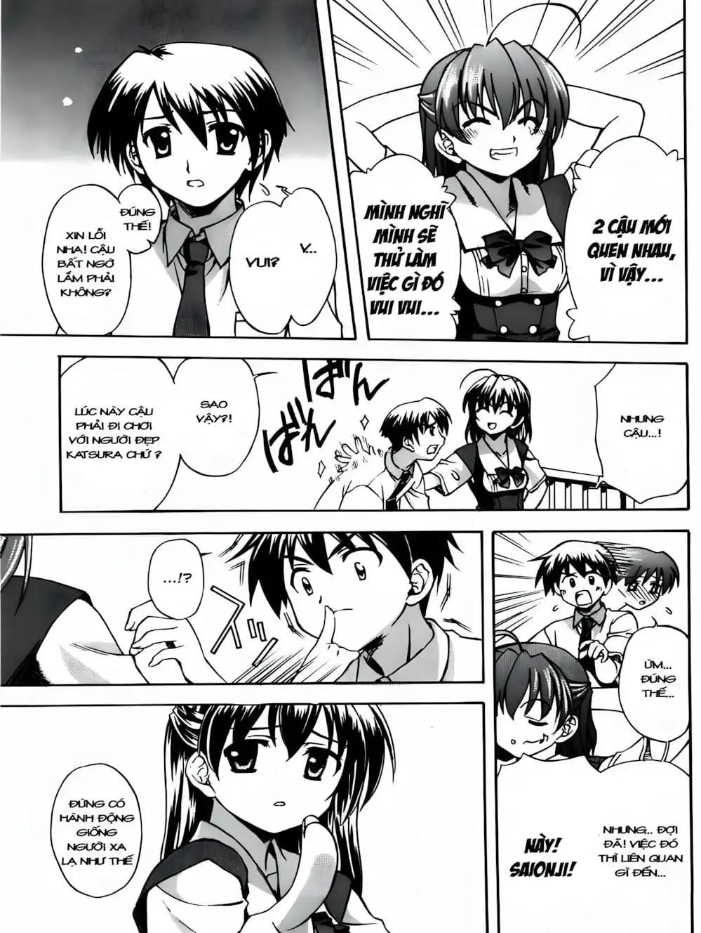 Truyện Tranh Học Đường - School Days trang 6