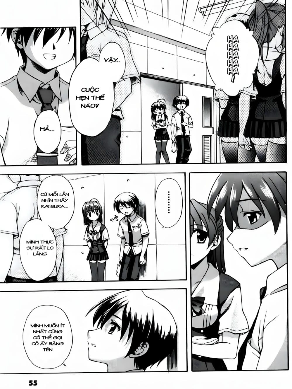 Truyện Tranh Học Đường - School Days trang 6