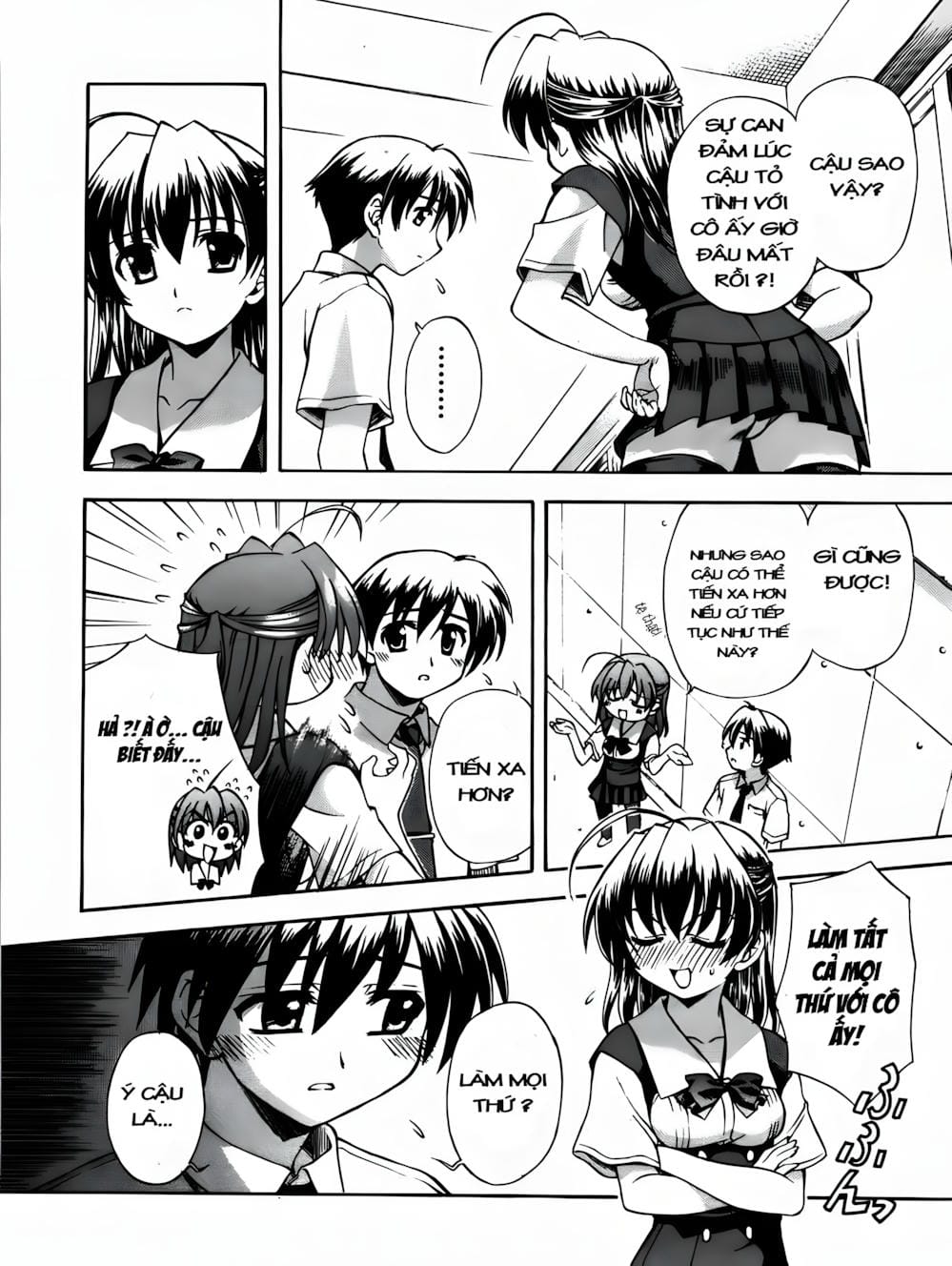 Truyện Tranh Học Đường - School Days trang 6