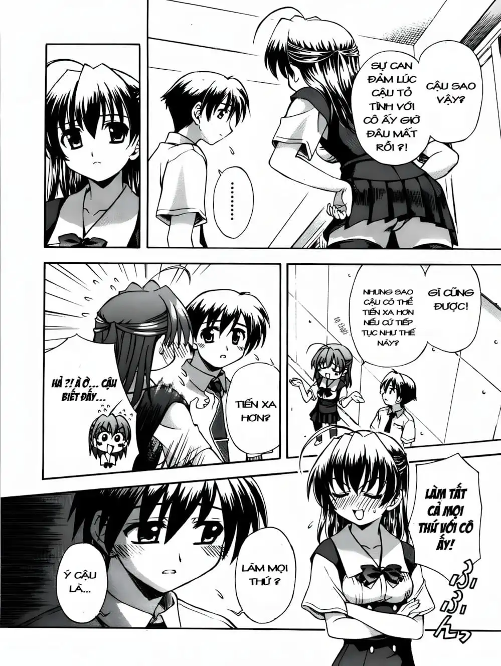 Truyện Tranh Học Đường - School Days trang 6