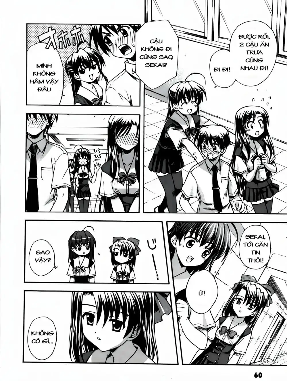 Truyện Tranh Học Đường - School Days trang 6