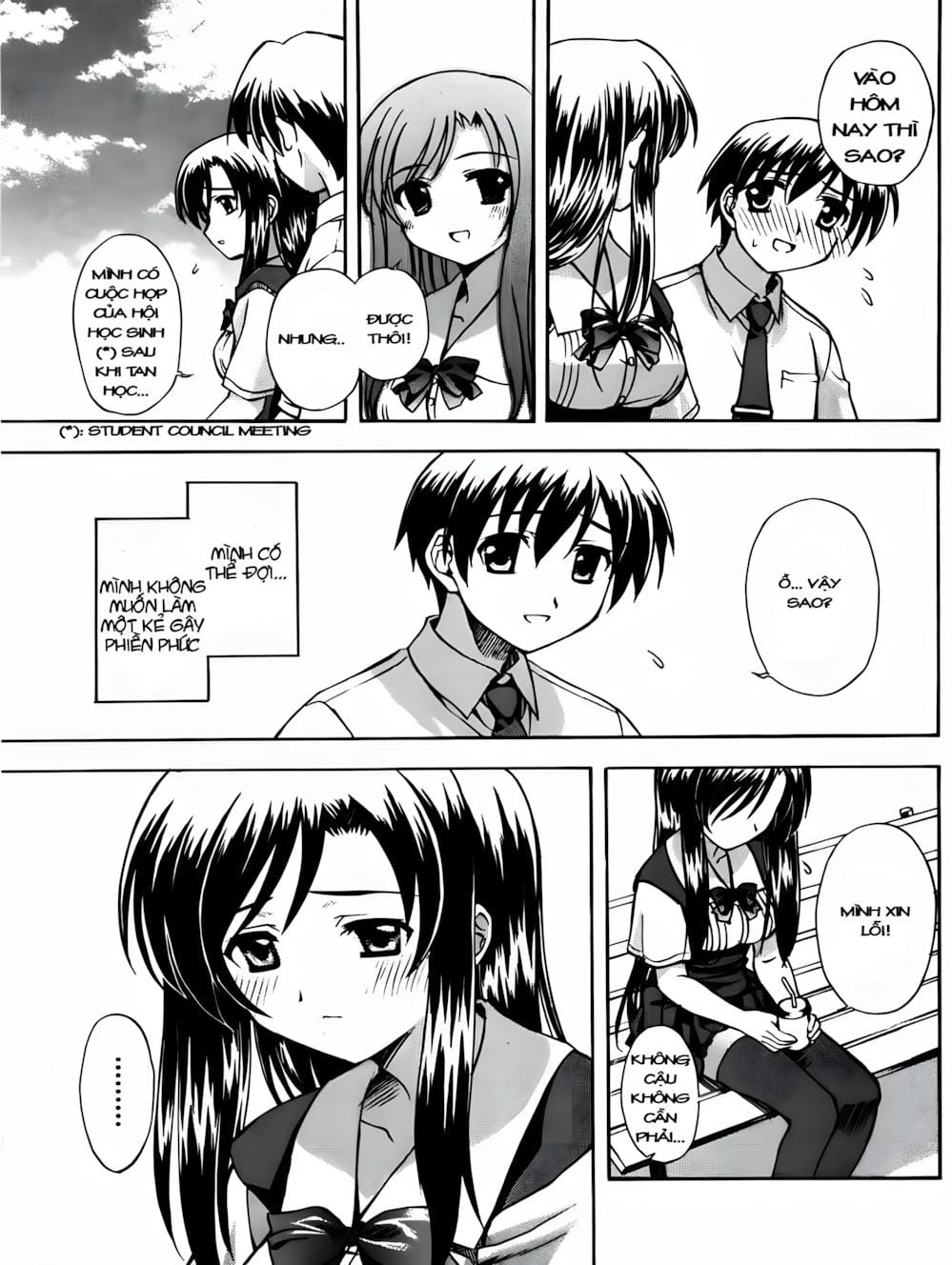 Truyện Tranh Học Đường - School Days trang 6