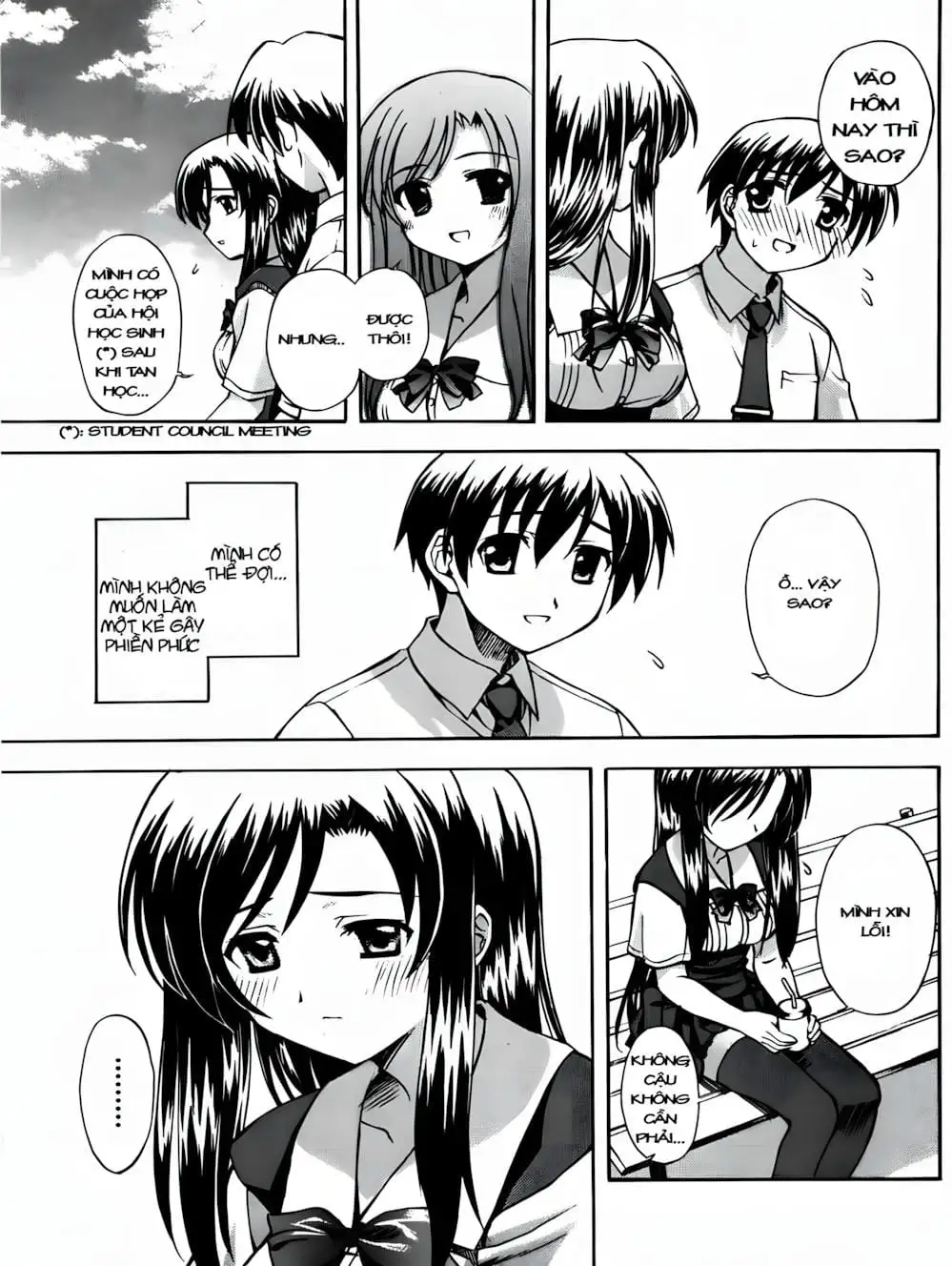 Truyện Tranh Học Đường - School Days trang 6