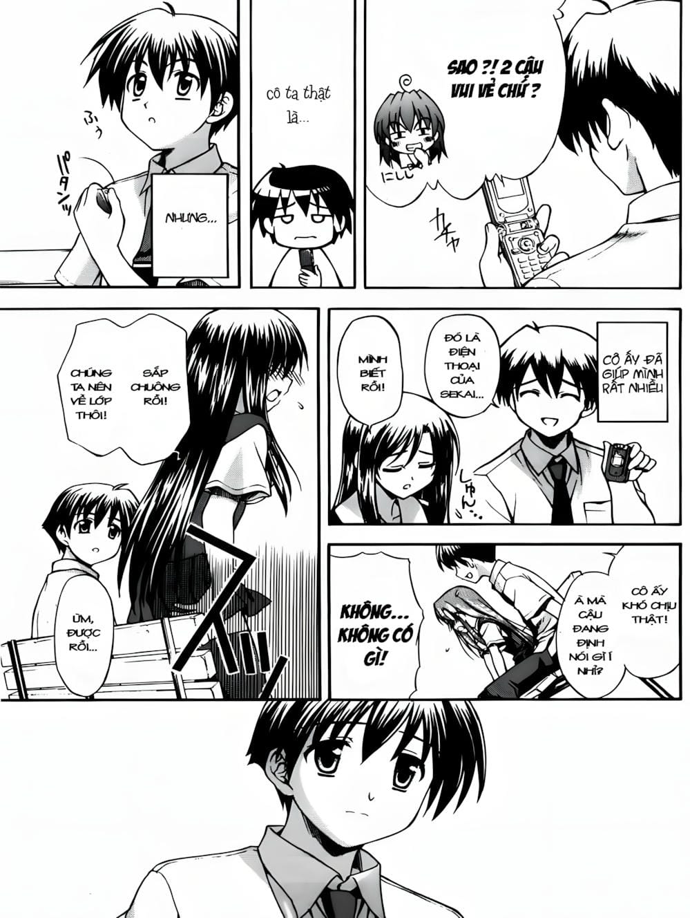 Truyện Tranh Học Đường - School Days trang 6