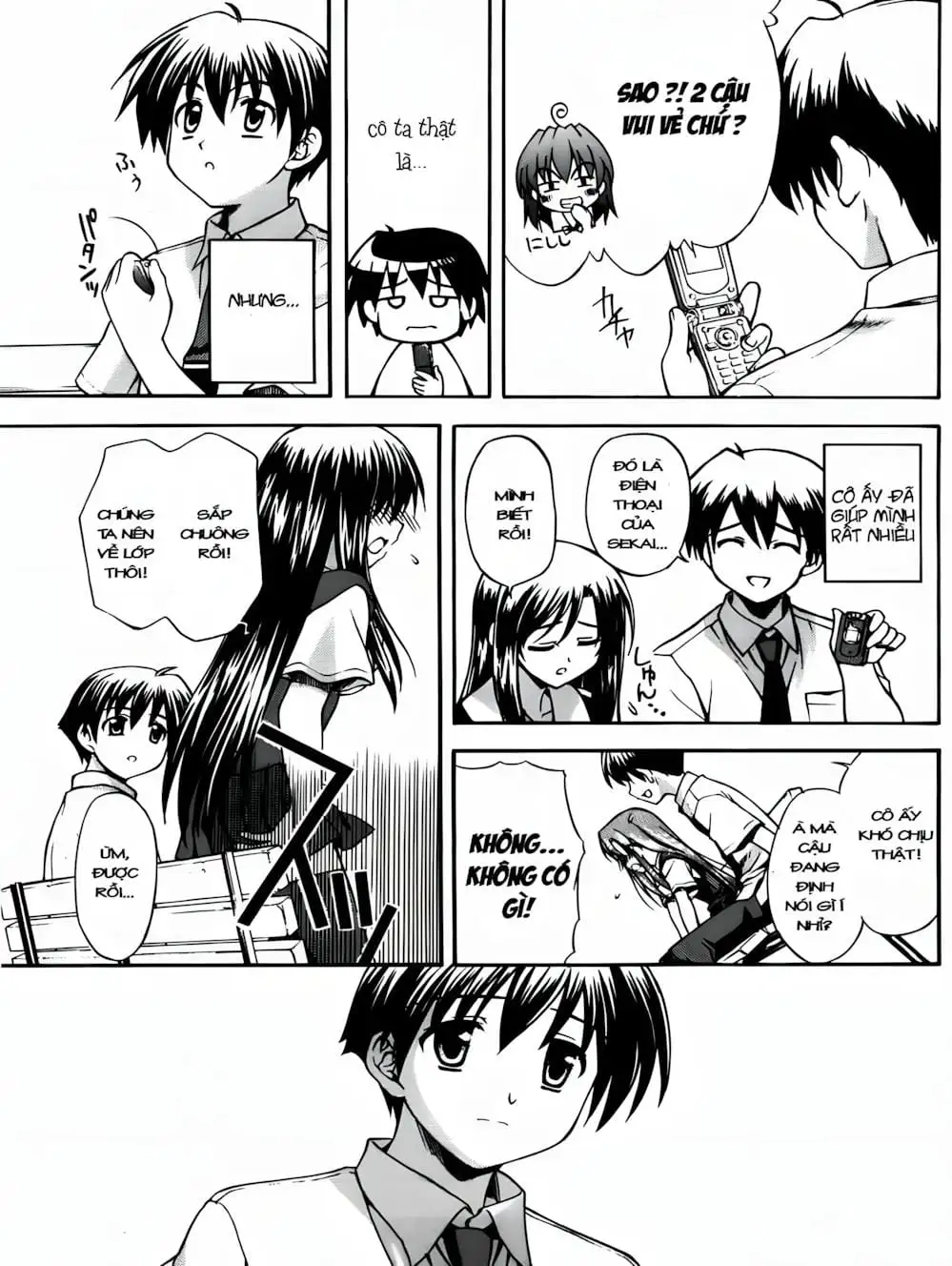 Truyện Tranh Học Đường - School Days trang 6