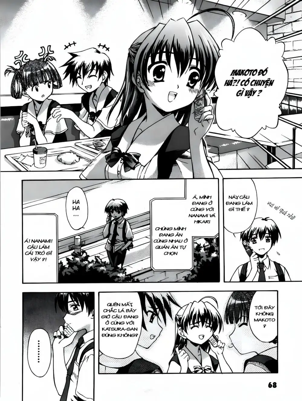 Truyện Tranh Học Đường - School Days trang 6