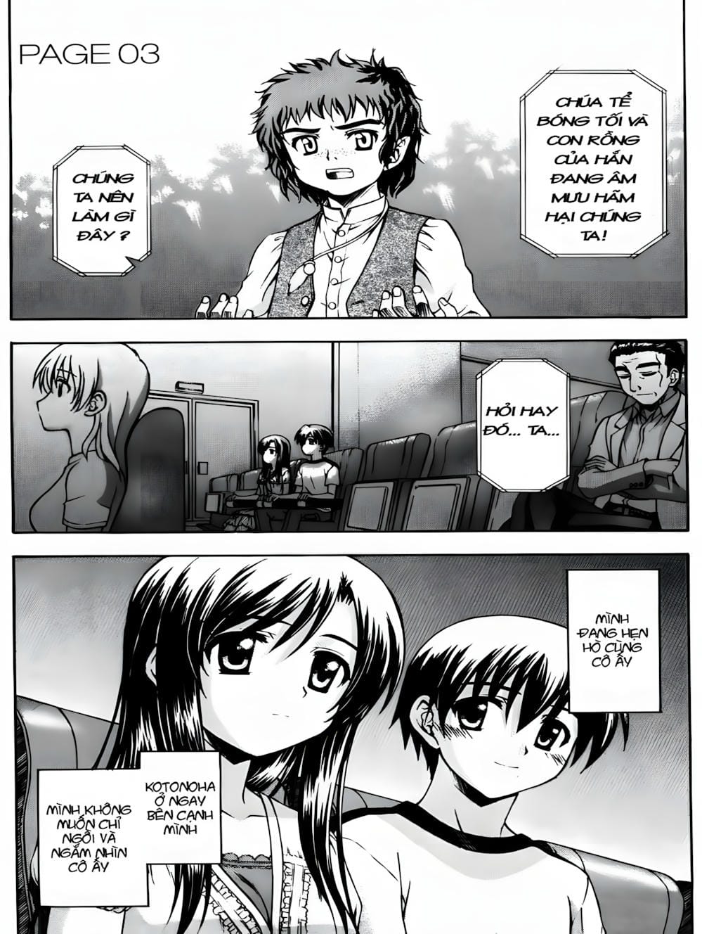 Truyện Tranh Học Đường - School Days trang 6