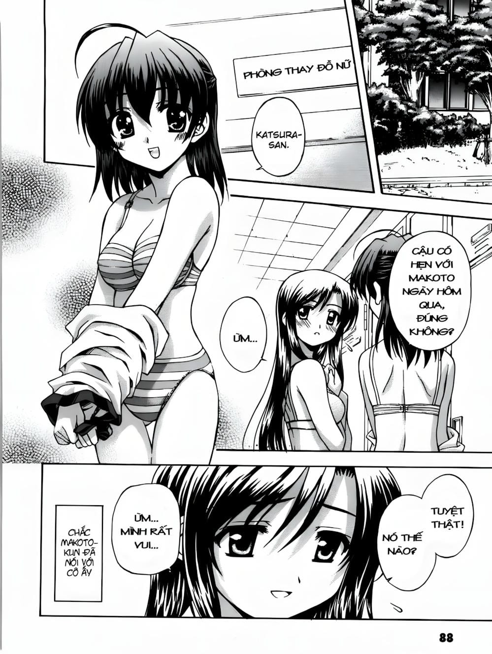 Truyện Tranh Học Đường - School Days trang 6