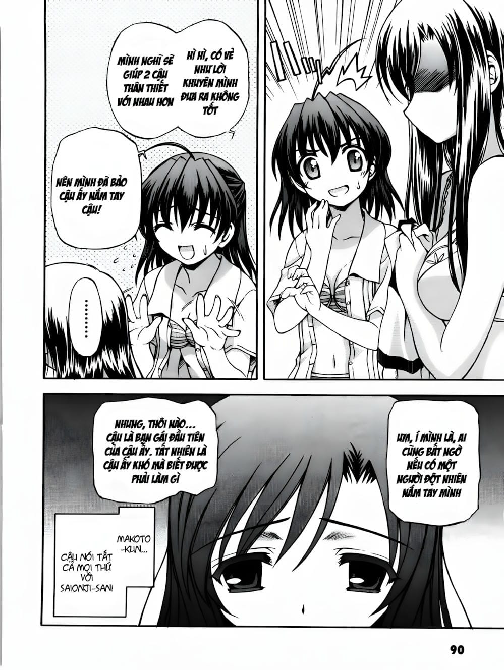 Truyện Tranh Học Đường - School Days trang 6