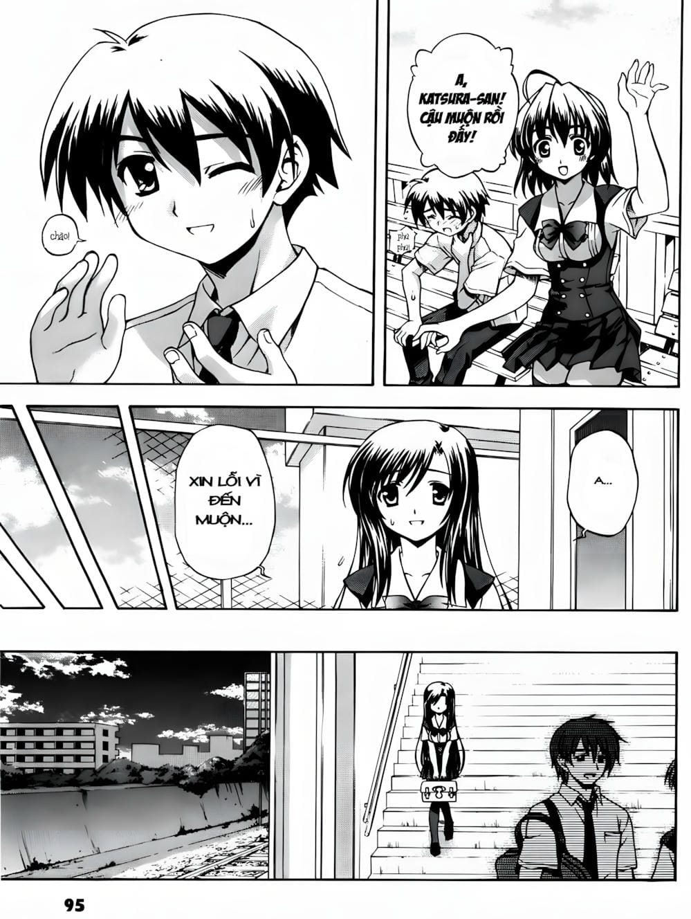 Truyện Tranh Học Đường - School Days trang 6