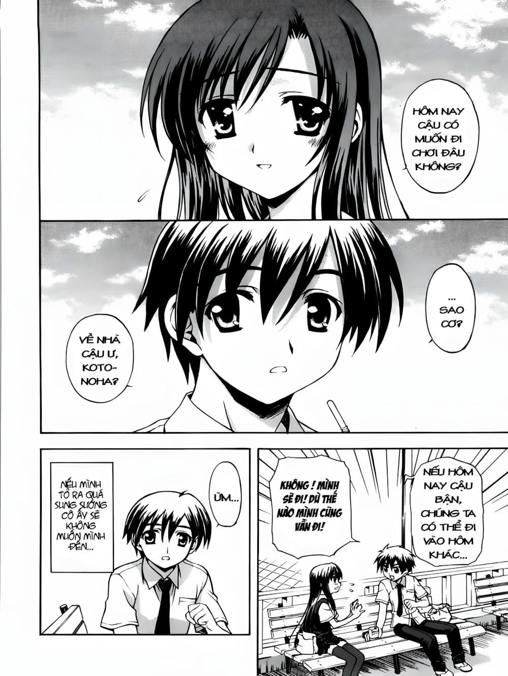 Truyện Tranh Học Đường - School Days trang 6