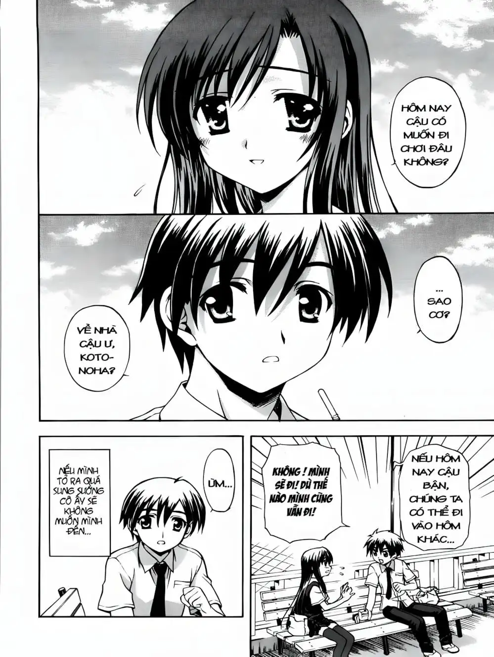 Truyện Tranh Học Đường - School Days trang 6