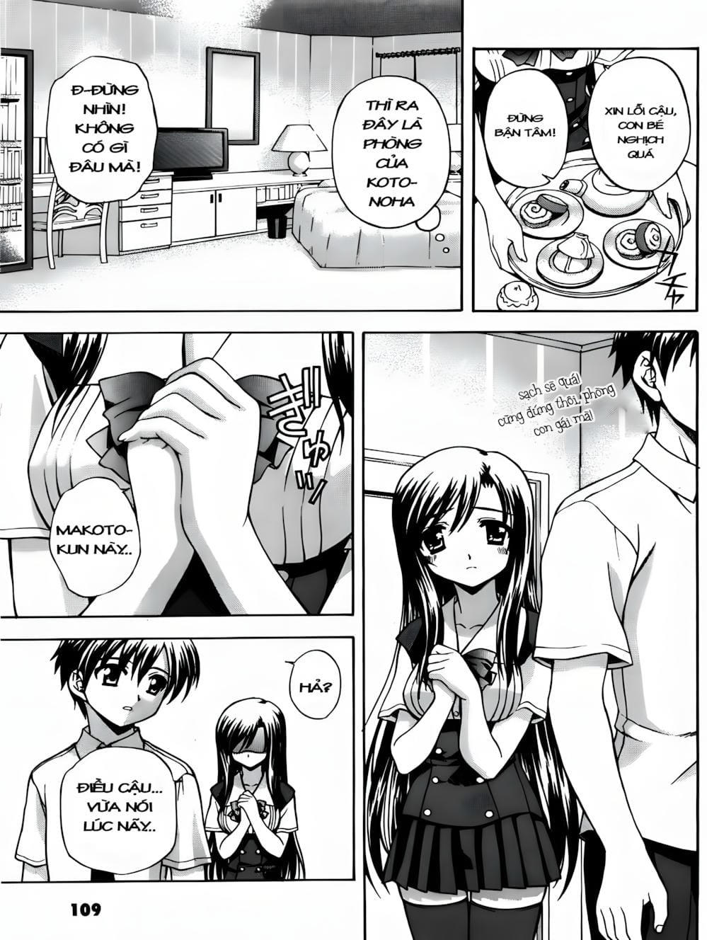 Truyện Tranh Học Đường - School Days trang 6