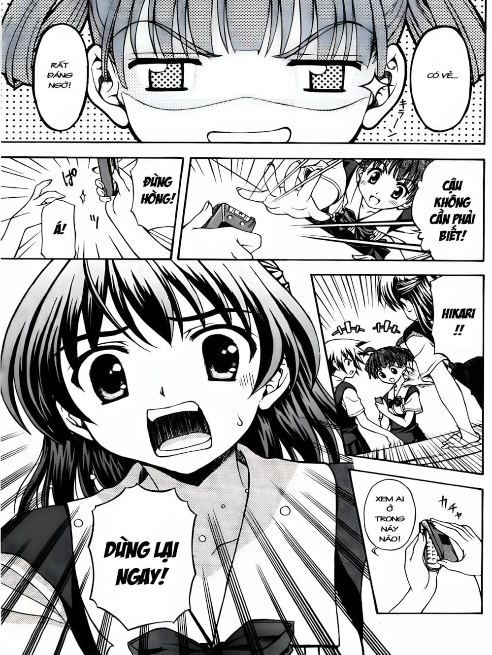 Truyện Tranh Học Đường - School Days trang 6