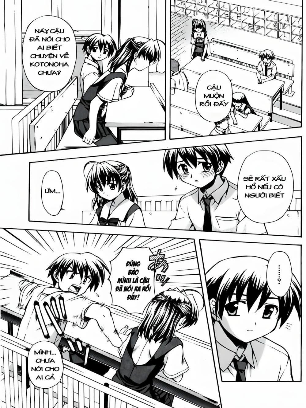 Truyện Tranh Học Đường - School Days trang 6