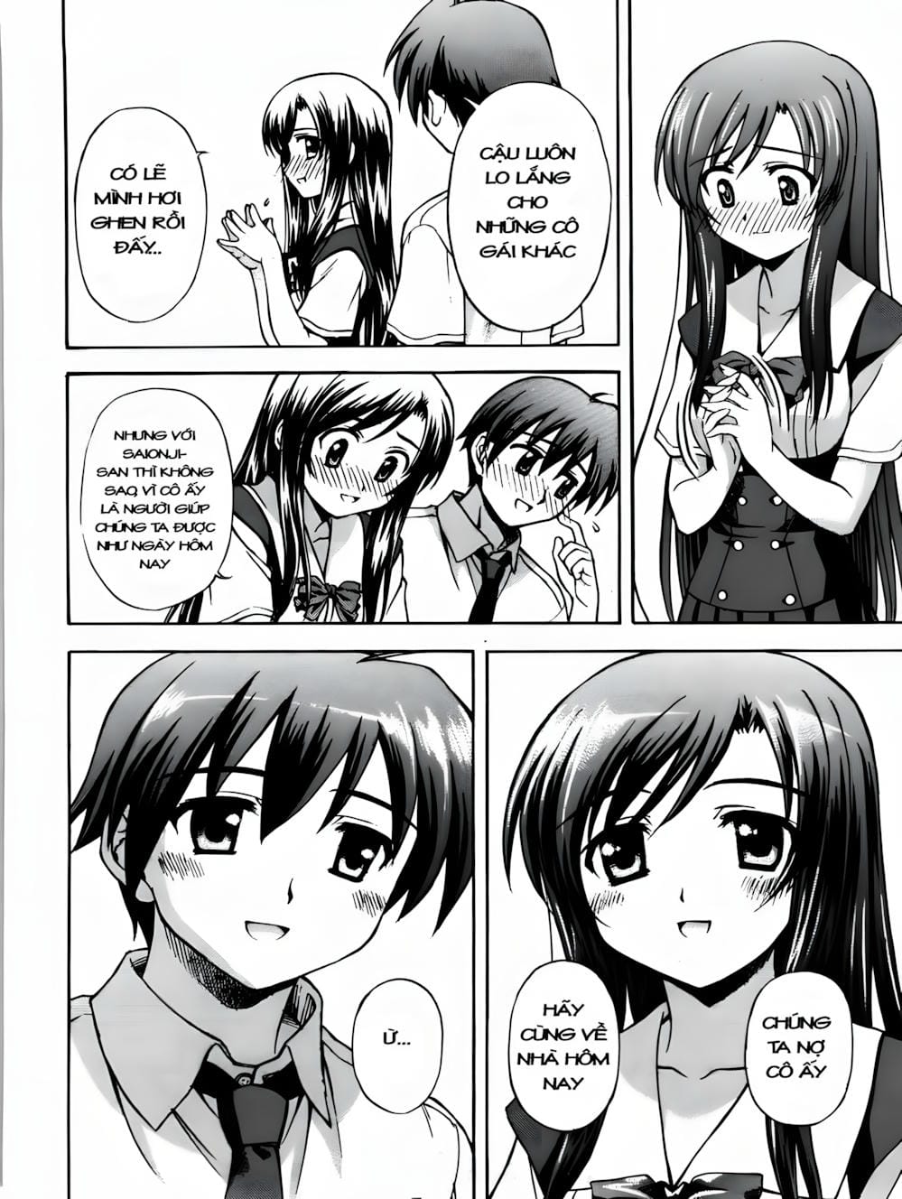 Truyện Tranh Học Đường - School Days trang 6