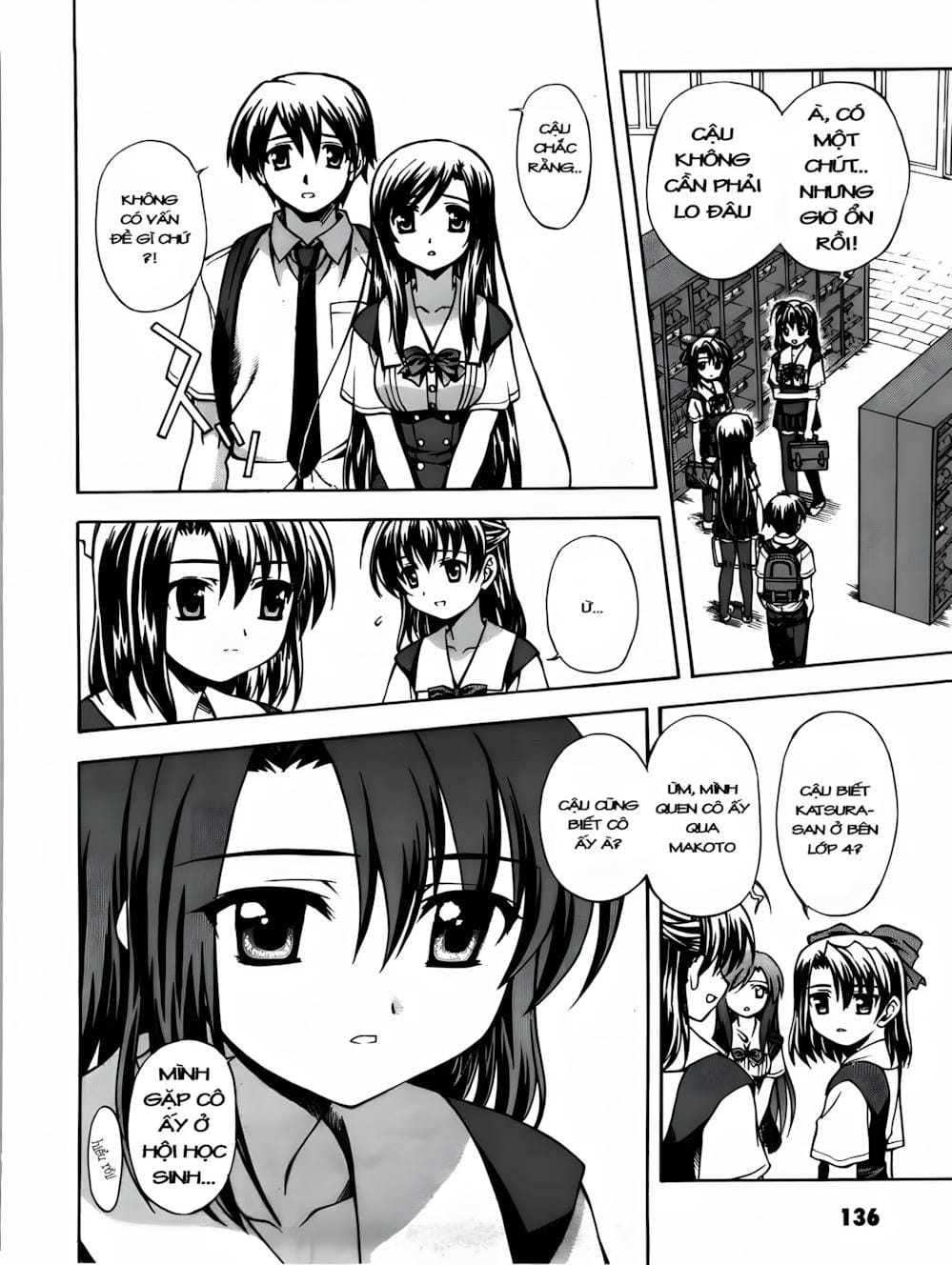 Truyện Tranh Học Đường - School Days trang 6