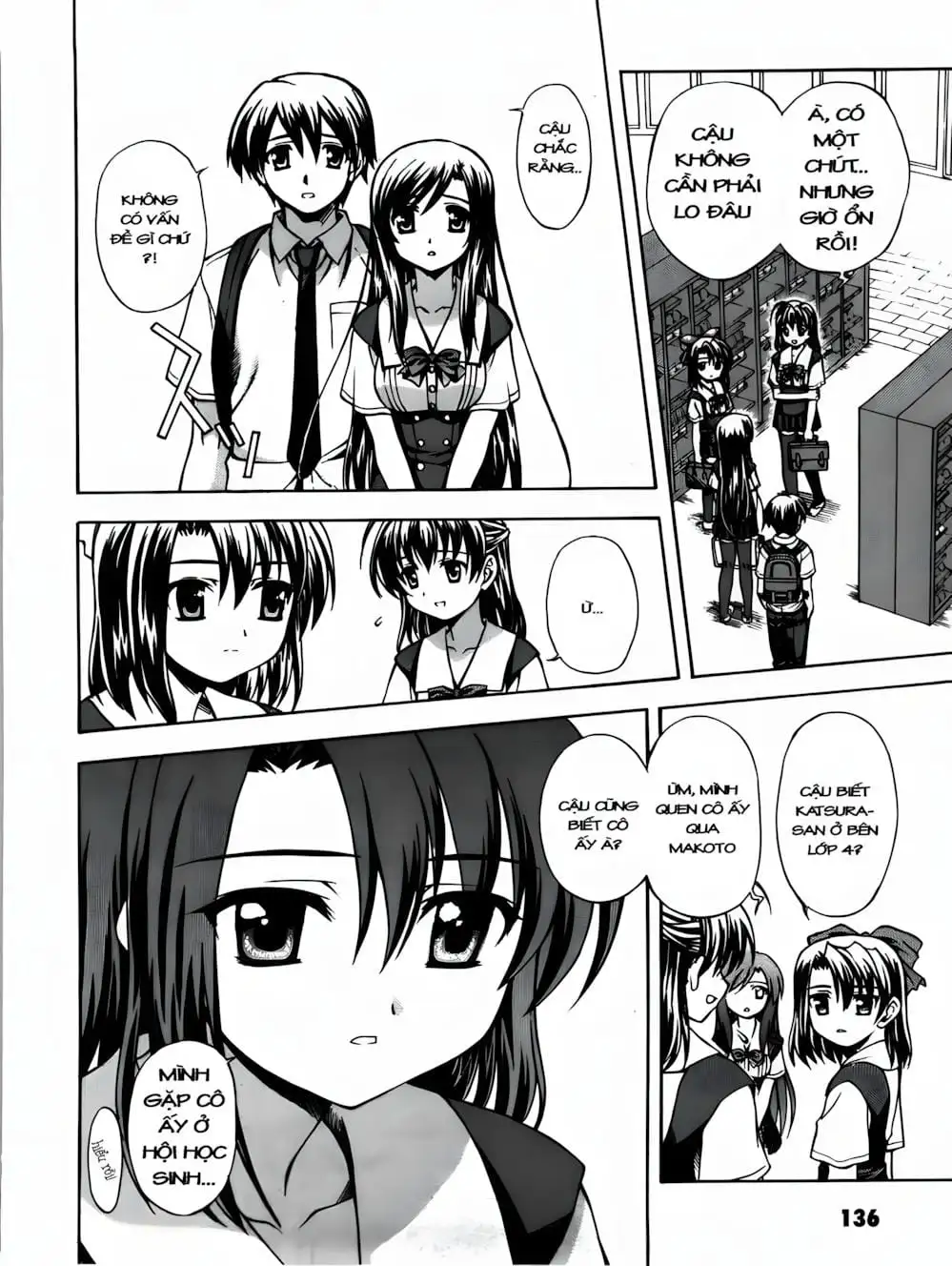 Truyện Tranh Học Đường - School Days trang 6