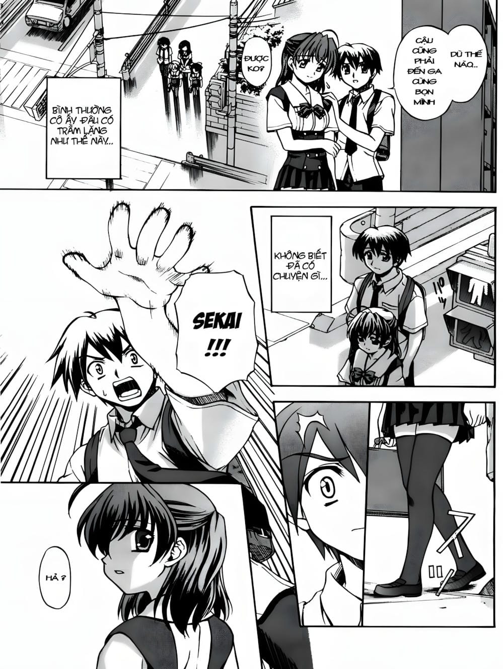 Truyện Tranh Học Đường - School Days trang 6