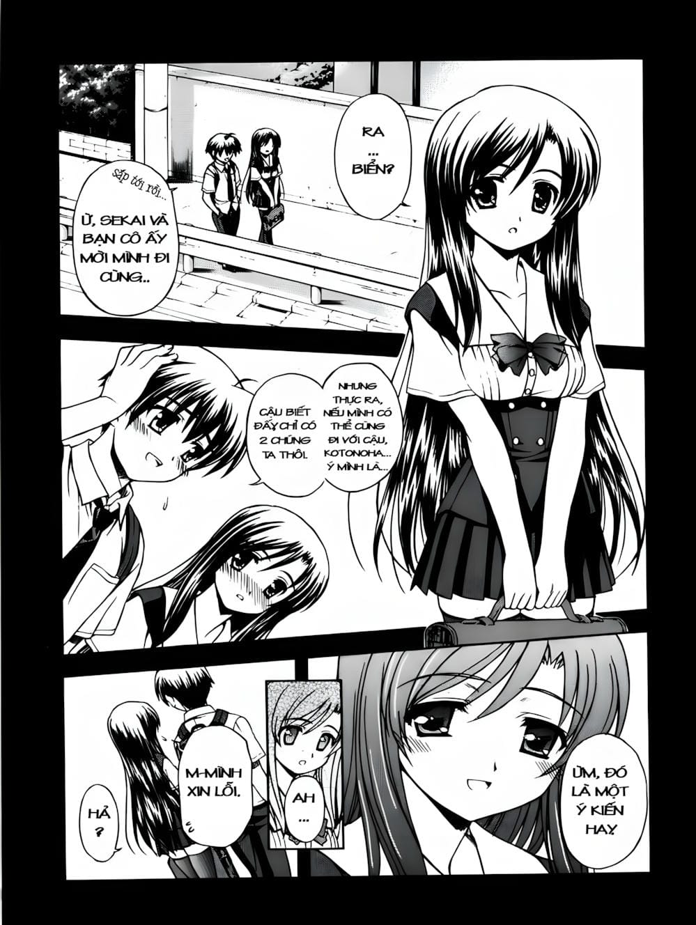 Truyện Tranh Học Đường - School Days trang 6