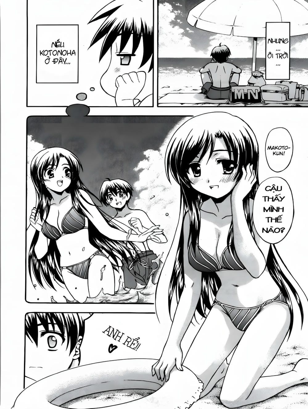 Truyện Tranh Học Đường - School Days trang 6