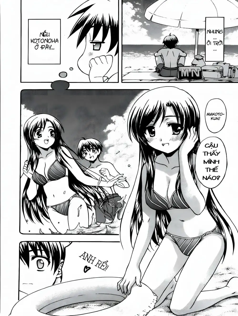 Truyện Tranh Học Đường - School Days trang 6