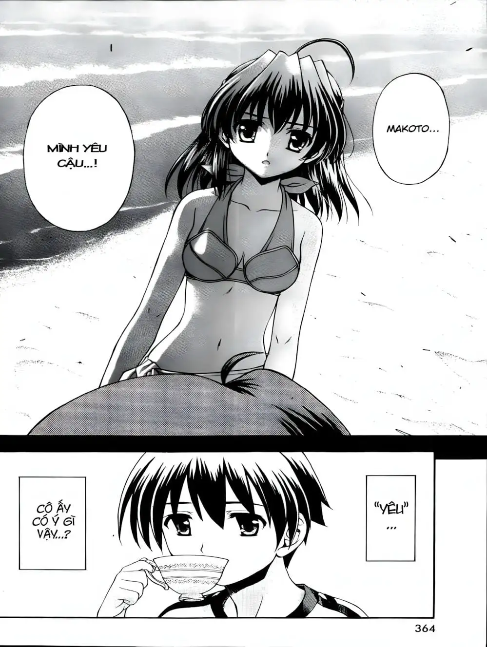 Truyện Tranh Học Đường - School Days trang 6