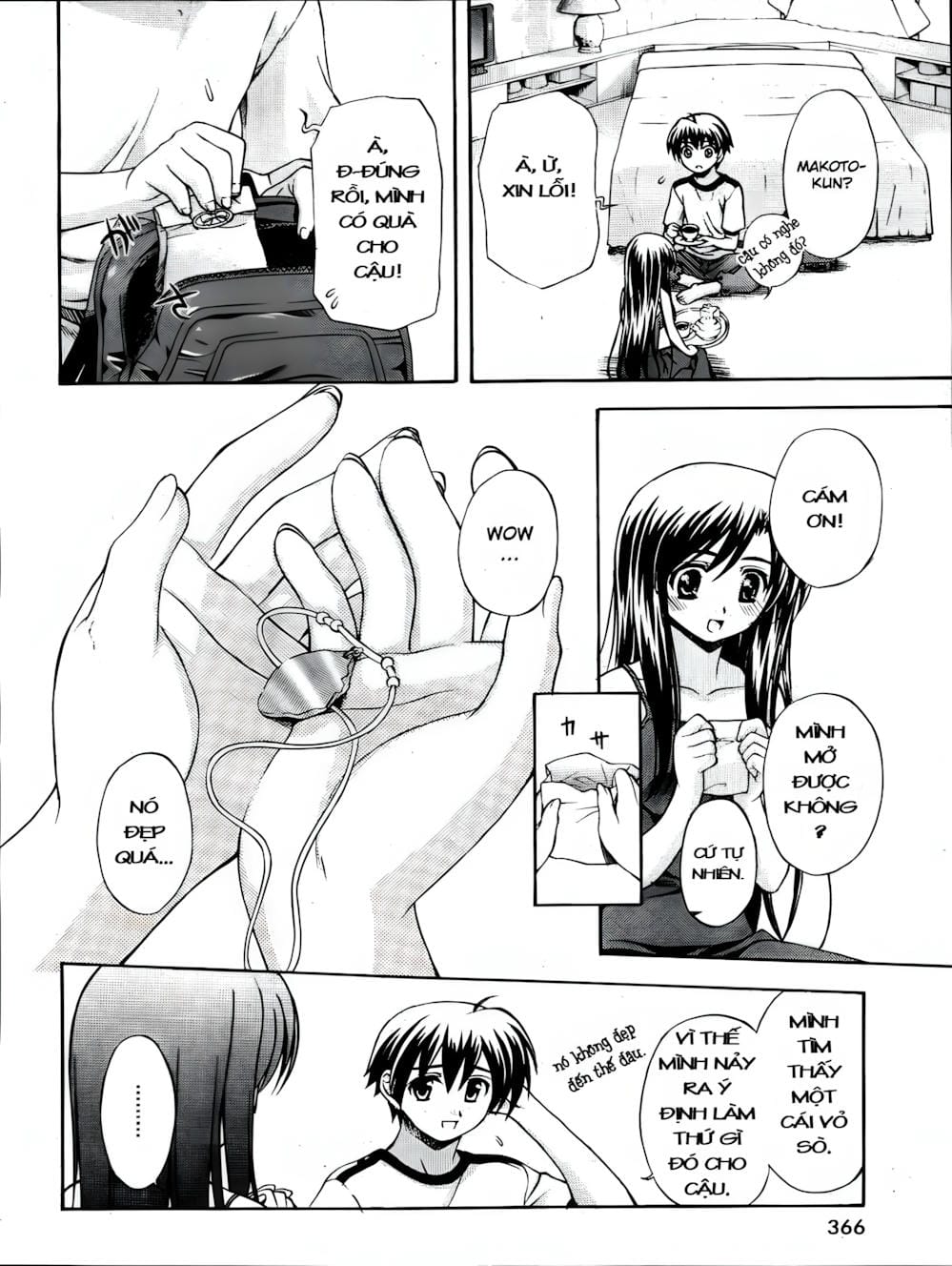 Truyện Tranh Học Đường - School Days trang 6