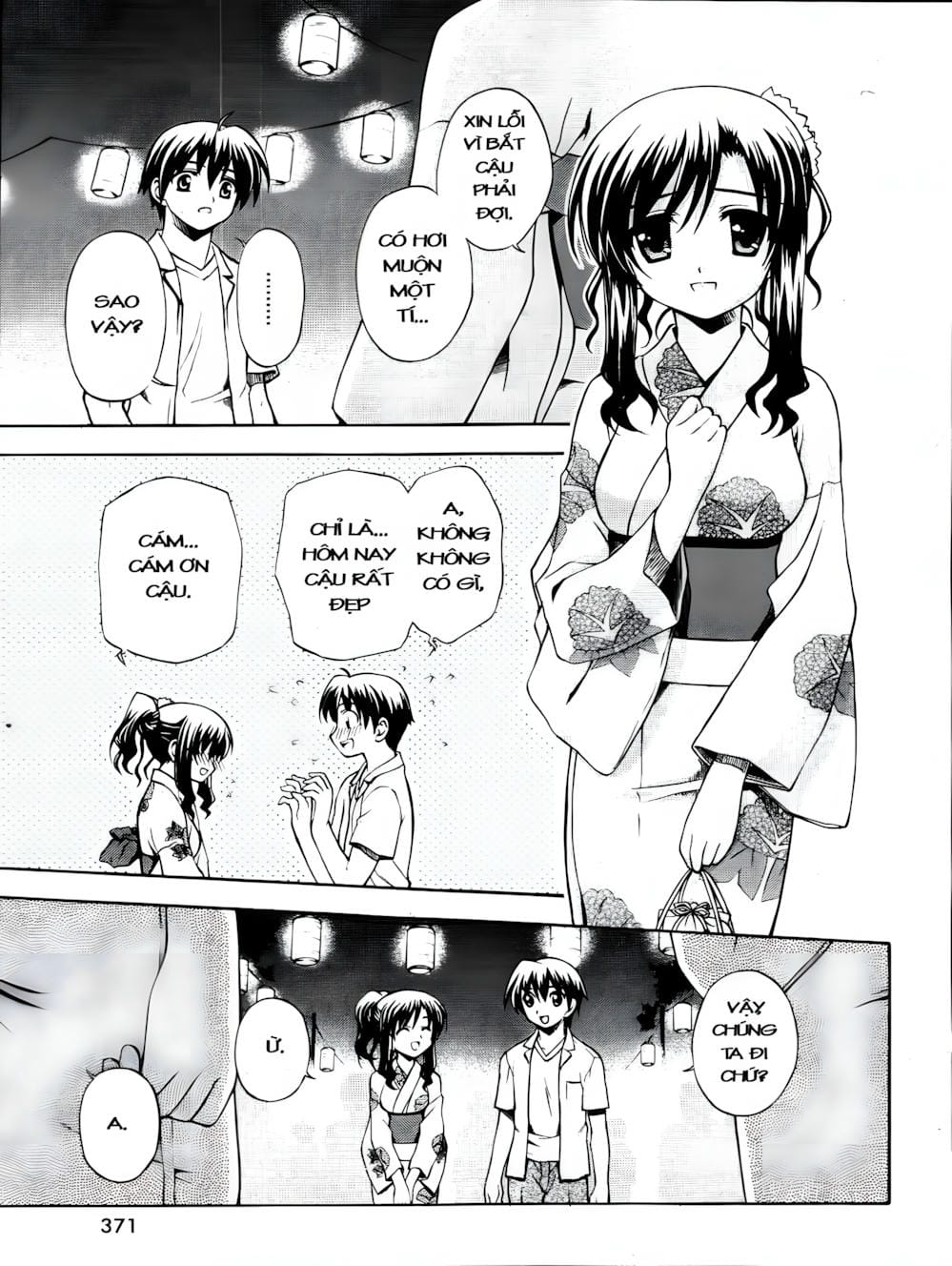 Truyện Tranh Học Đường - School Days trang 6