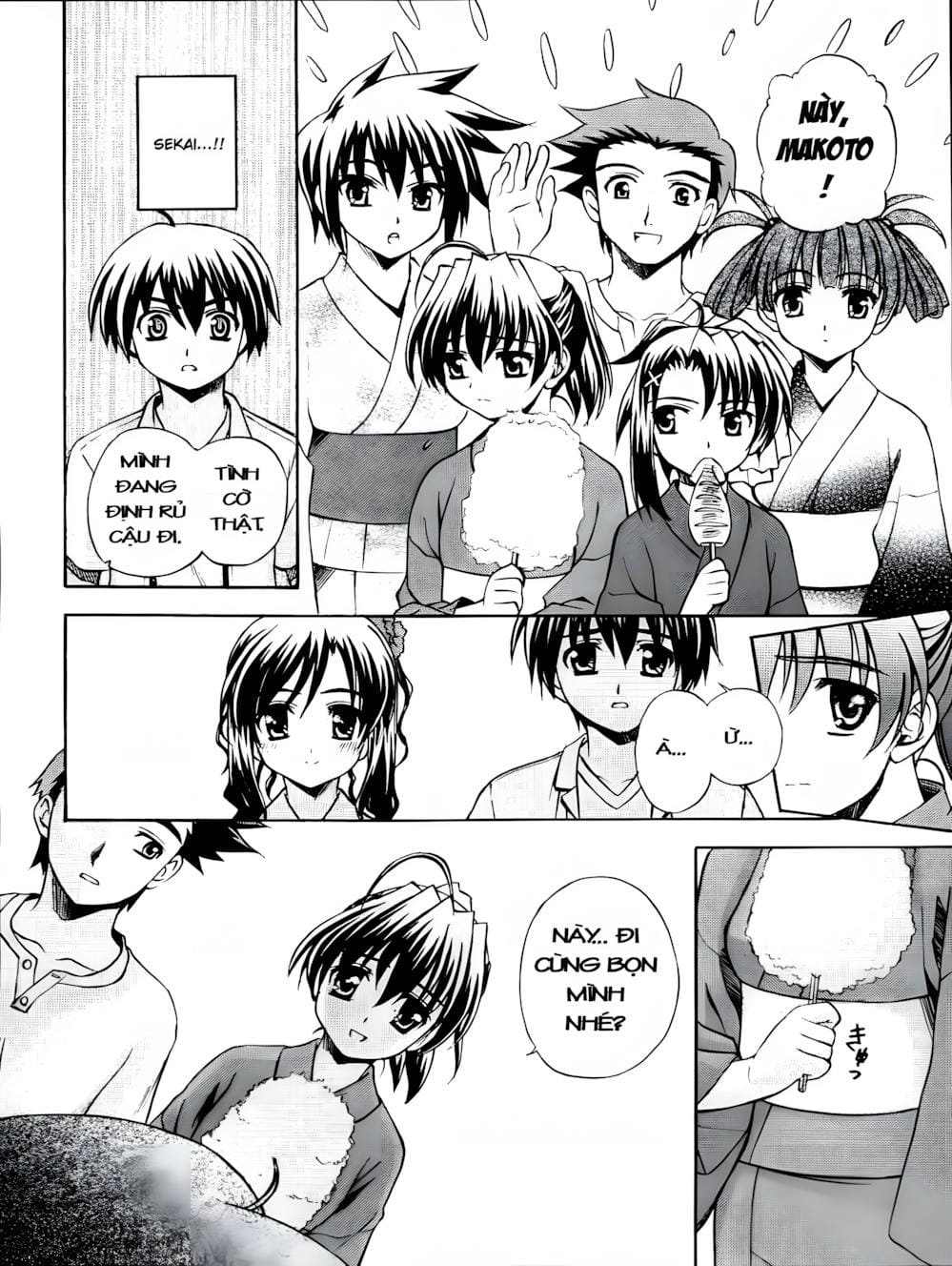 Truyện Tranh Học Đường - School Days trang 6