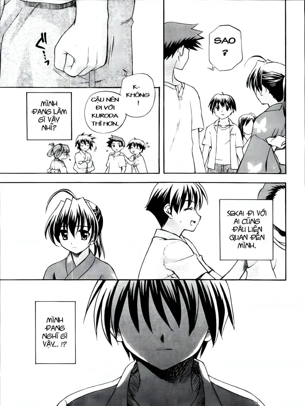 Truyện Tranh Học Đường - School Days trang 6