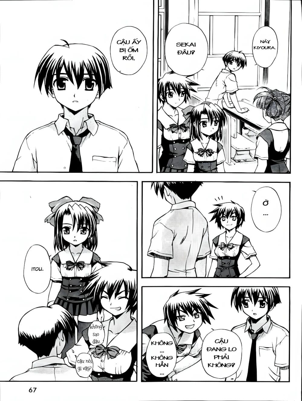 Truyện Tranh Học Đường - School Days trang 6