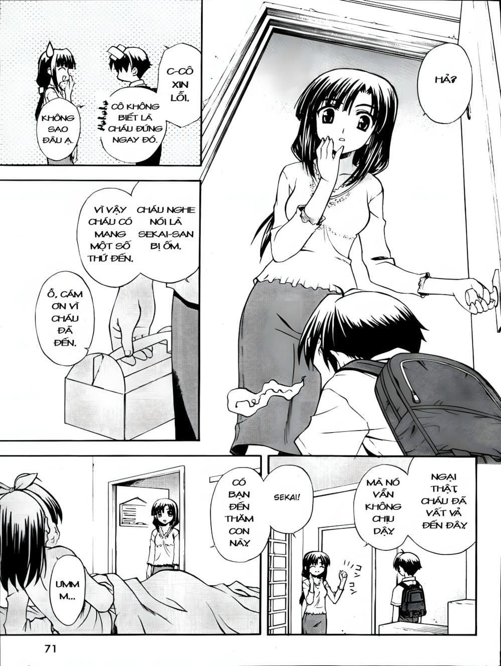 Truyện Tranh Học Đường - School Days trang 6