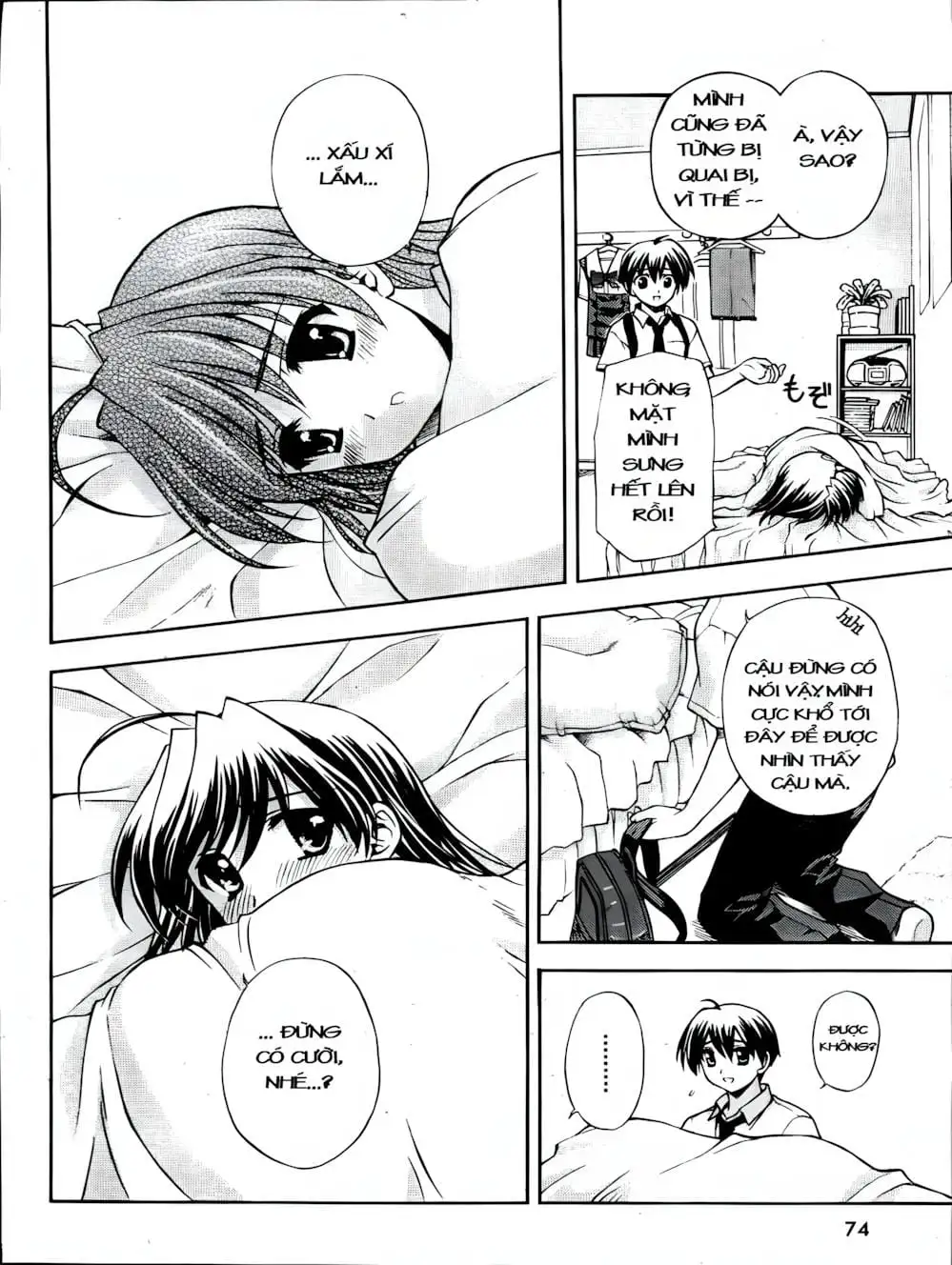 Truyện Tranh Học Đường - School Days trang 6