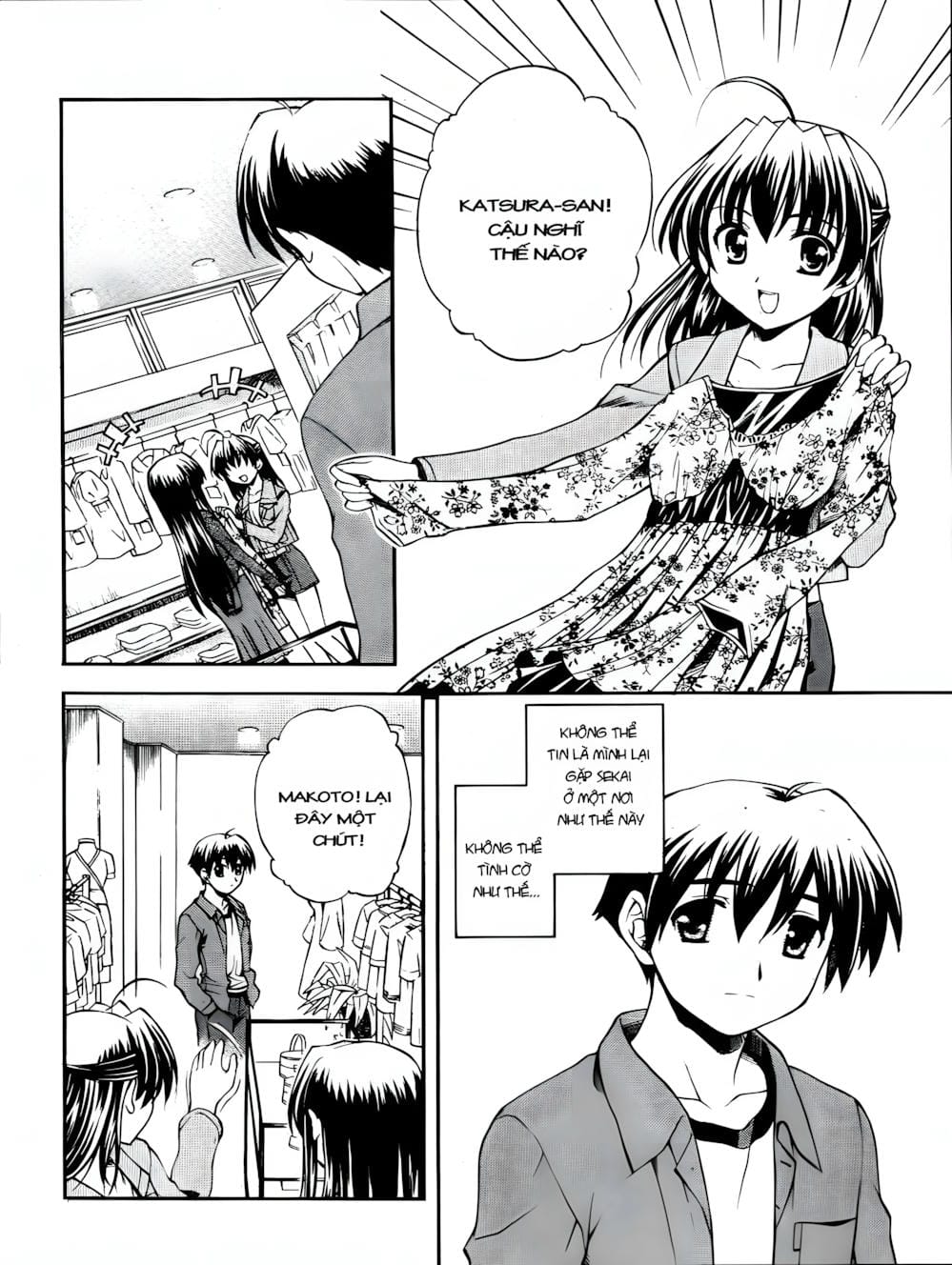 Truyện Tranh Học Đường - School Days trang 6